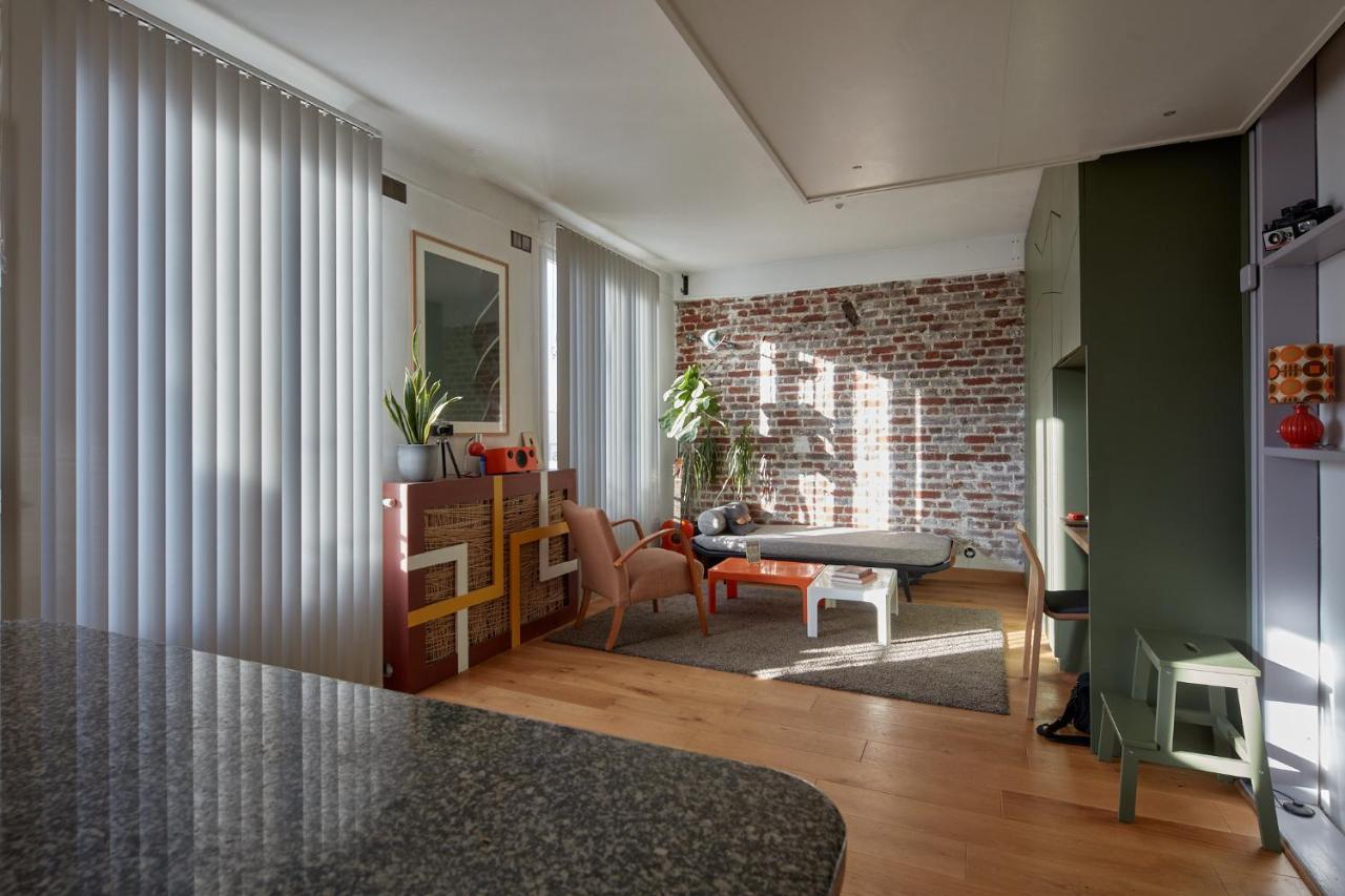 Studio Loft Design 70'S Apartment Clichy Luaran gambar